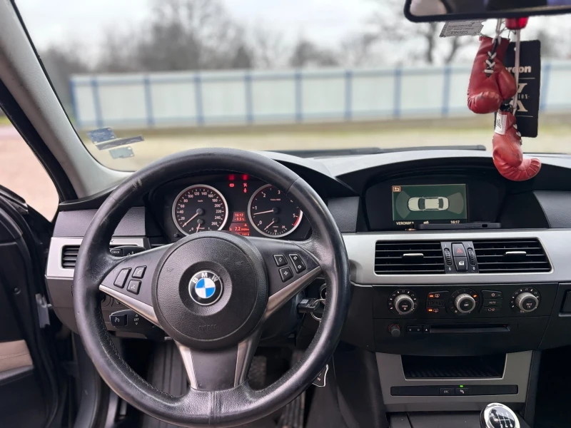 BMW 525 BMW 525d 177hp 2006 РЪЧКА, снимка 12 - Автомобили и джипове - 53295666