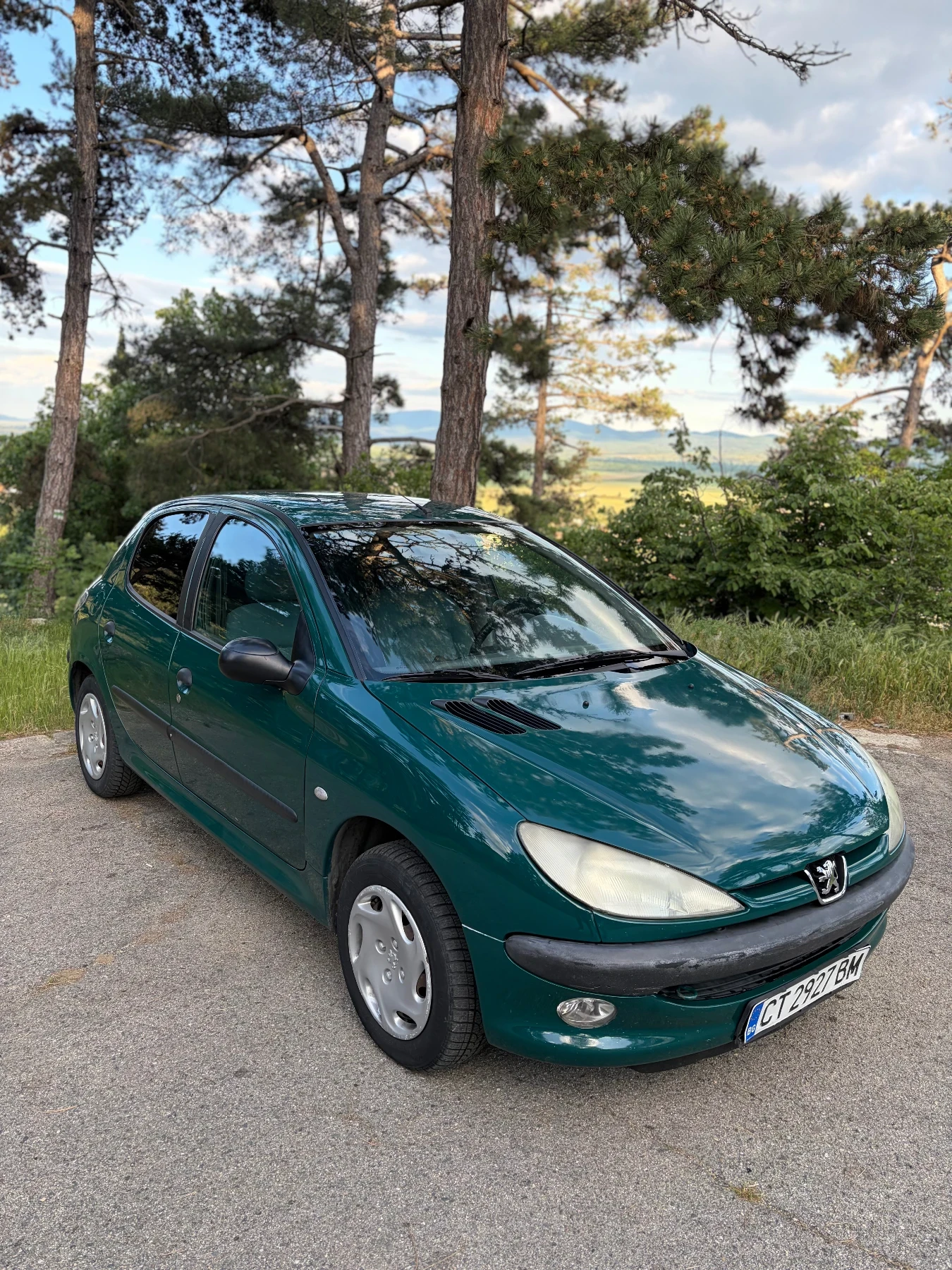 Peugeot 206 1.9 D, снимка 3 - Автомобили и джипове - 54597983