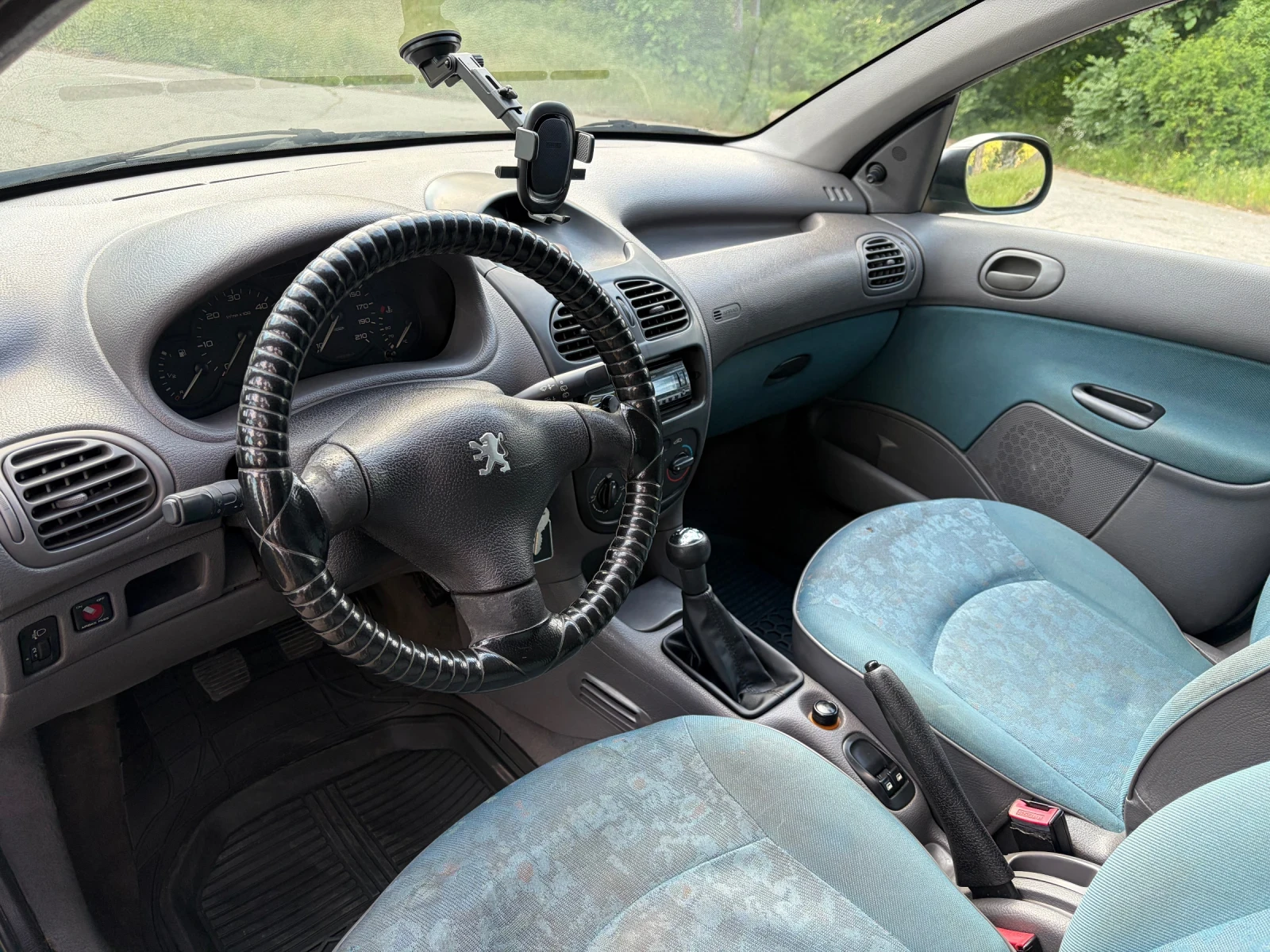 Peugeot 206 1.9 D, снимка 7 - Автомобили и джипове - 54597983