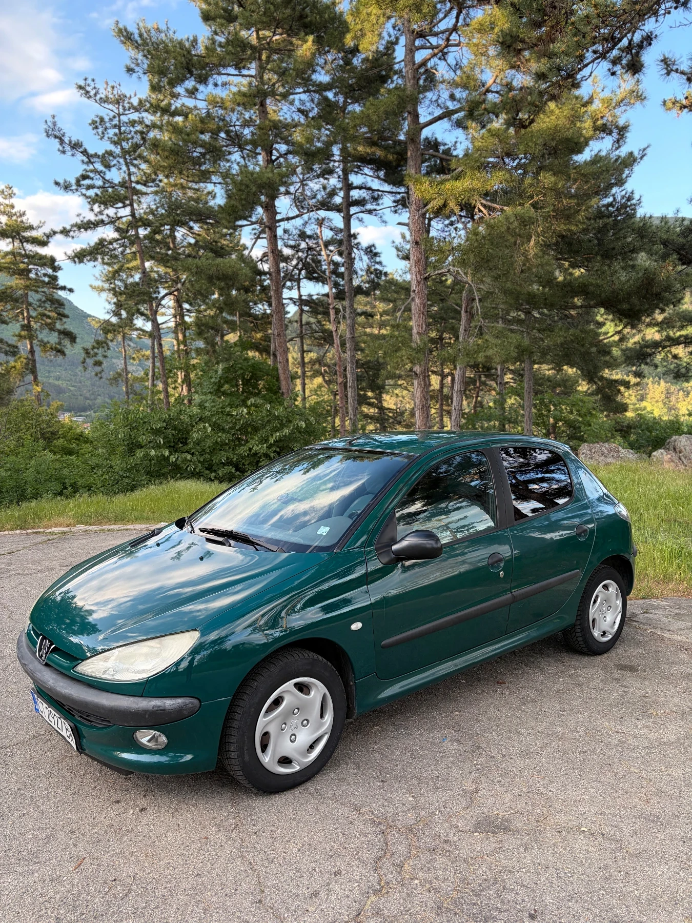 Peugeot 206 1.9 D, снимка 2 - Автомобили и джипове - 54597983