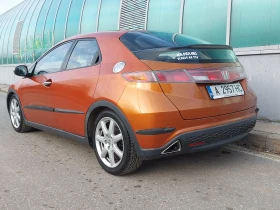 Honda Civic AUTOMATIC ПАНОРАМА КОЖА ГАЗ-БЕНЗИН LANDI-RENZO, снимка 7