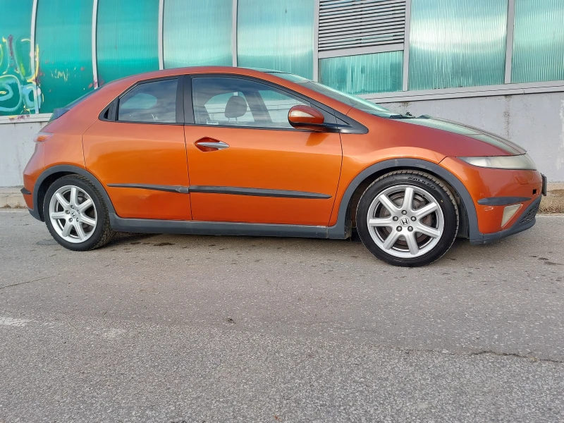 Honda Civic AUTOMATIC ПАНОРАМА КОЖА ГАЗ-БЕНЗИН LANDI-RENZO, снимка 9 - Автомобили и джипове - 51994254