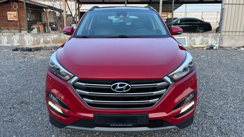 Hyundai Tucson 1.6i* 177hp* 4x4* Швейцария, снимка 2 - Автомобили и джипове - 53169466