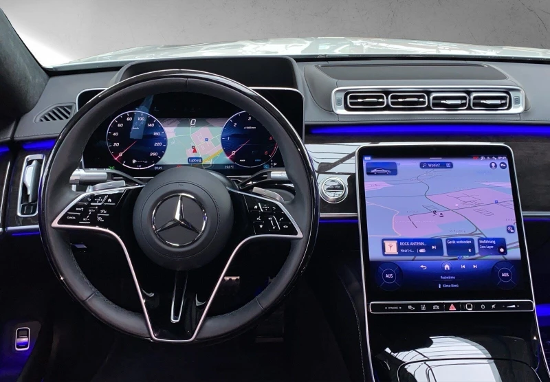 Mercedes-Benz S 450 d 4Matic = AMG Line= Гаранция, снимка 7 - Автомобили и джипове - 48451567