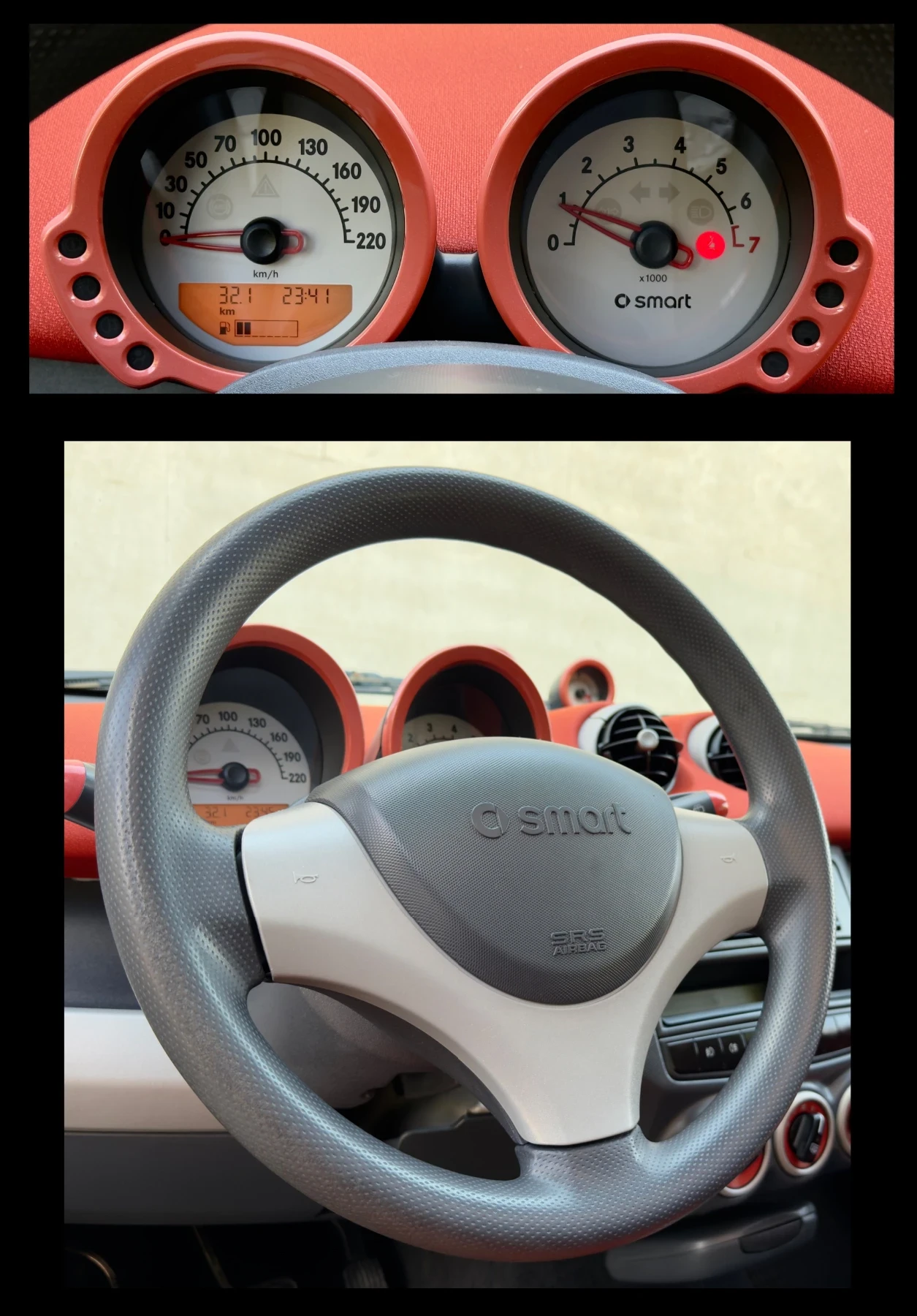 Smart Forfour 1.1i ПАНОРАМА* КЛИМАТИК, снимка 14 - Автомобили и джипове - 55590541