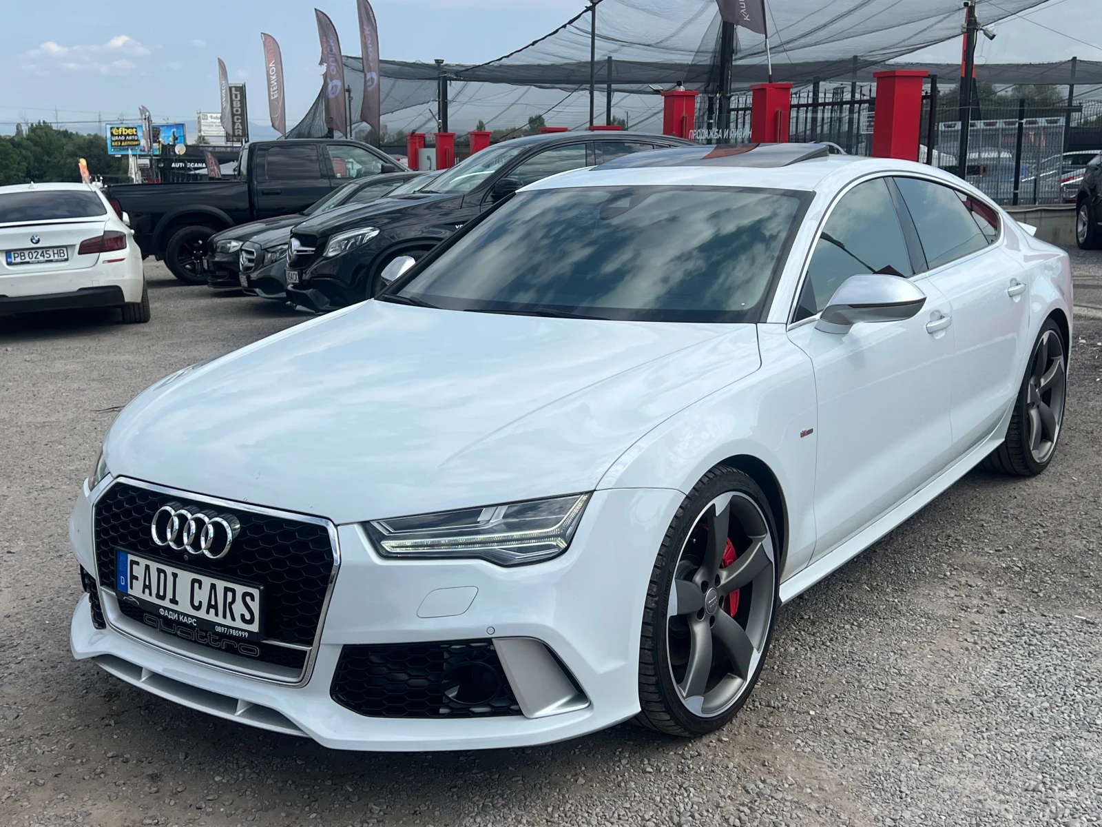 Audi A7 MATRIX S-line Собствен лизинг! 100% Одобрение, снимка 4 - Автомобили и джипове - 55651172