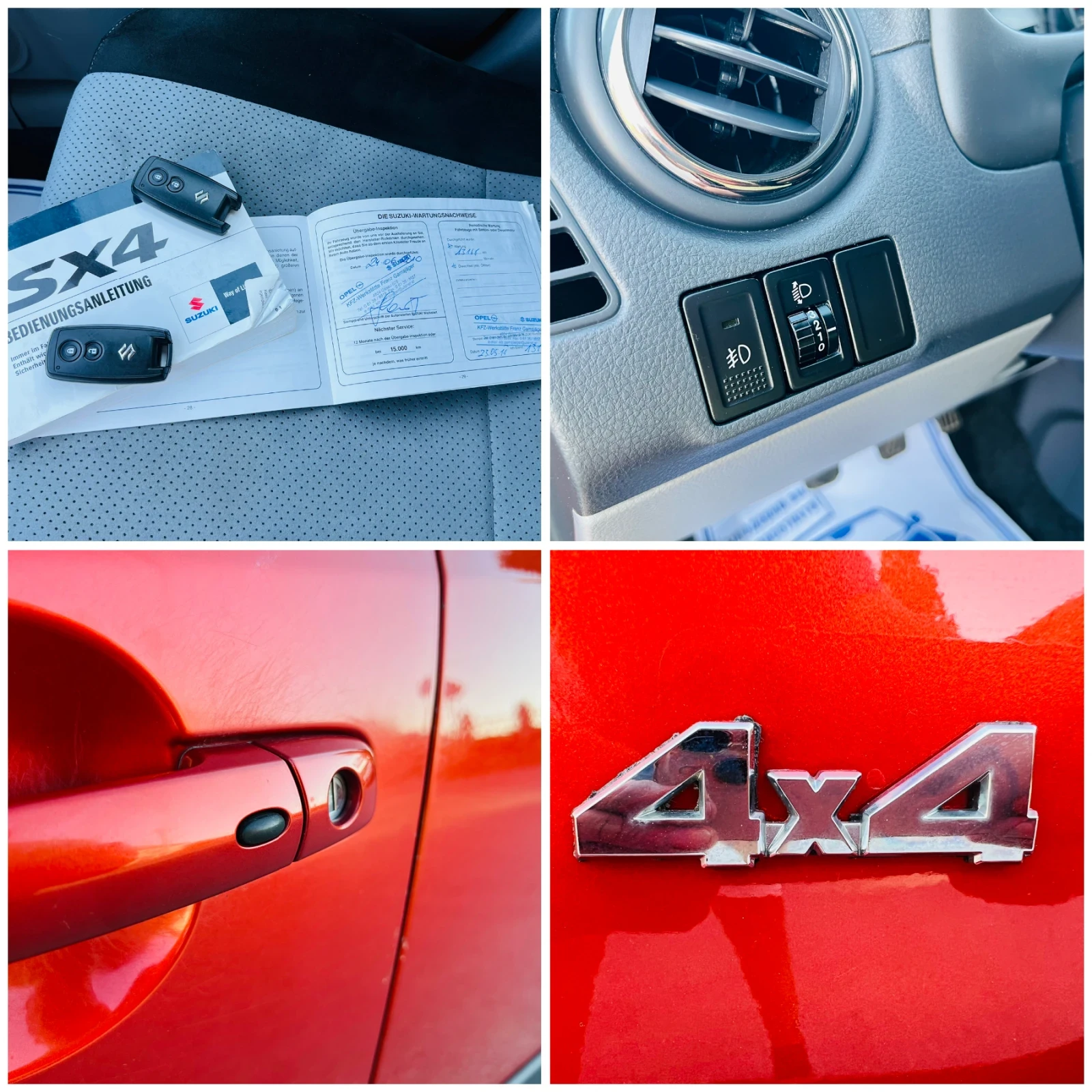 Suzuki SX4 2.0 JTD* 4x4* FACE* 156000км, снимка 15 - Автомобили и джипове - 56139926