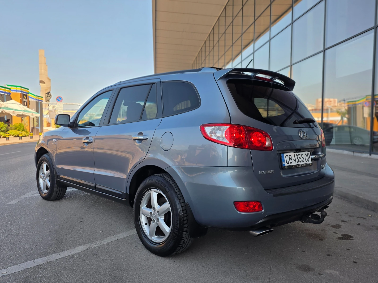 Hyundai Santa fe 6 МЕСЕЦА ГАРАНЦИЯ/2.2D 155кс. Автоматик/Кожа/Нави, снимка 3 - Автомобили и джипове - 55537971