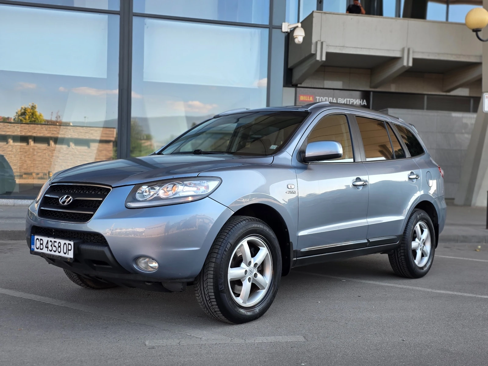 Hyundai Santa fe 6 МЕСЕЦА ГАРАНЦИЯ/2.2D 155кс. Автоматик/Кожа/Нави
