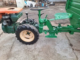 Мотокултиватор Goldoni Мотоблок 4х4 с диф.ремарке бензин 14к.с.Lombardini, снимка 14