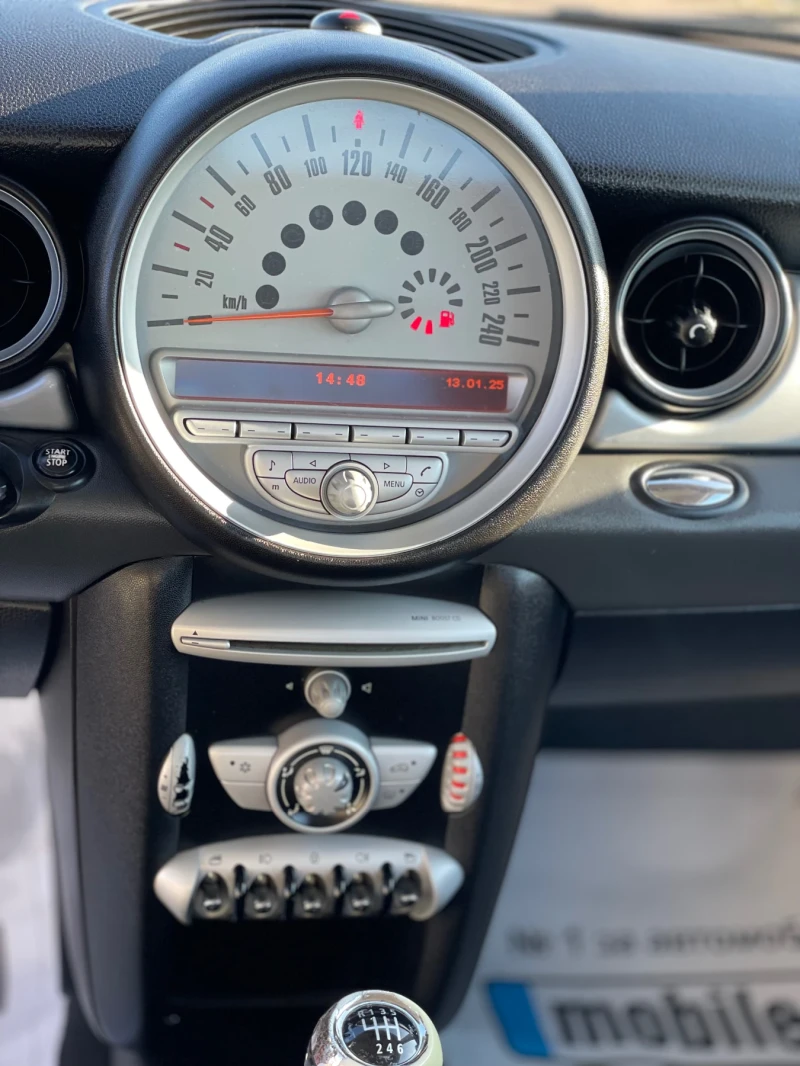 Mini Cooper 1.6 HDI, снимка 11 - Автомобили и джипове - 48725849