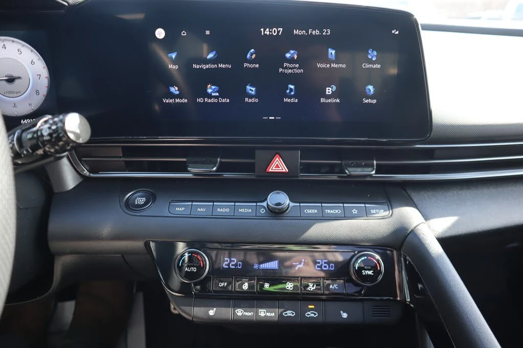 Hyundai Elantra N Line Ultimate* АвтоКредит* (Цена до БГ) , снимка 14 - Автомобили и джипове - 53886171