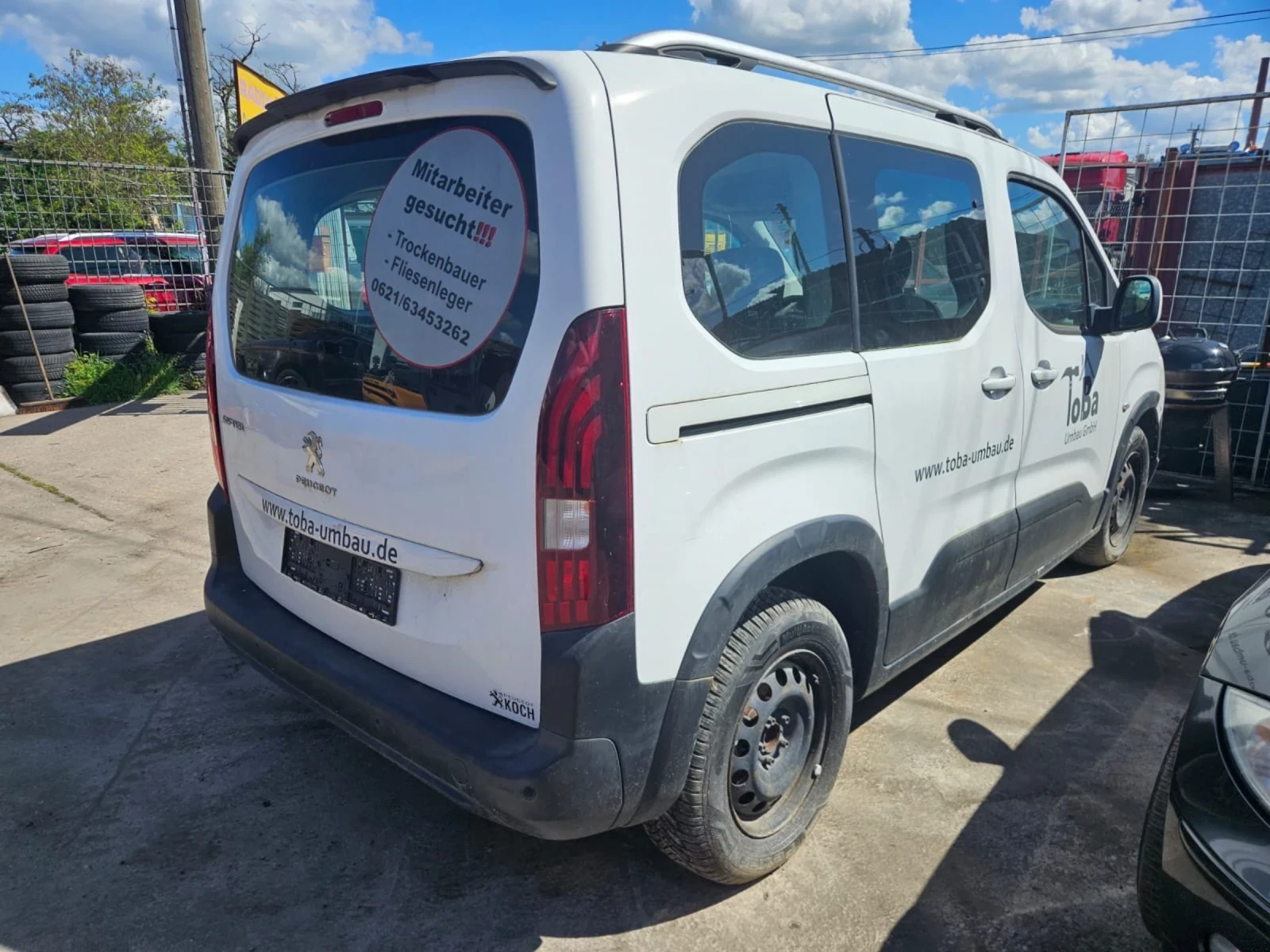 Peugeot Rifter 1.5d 131ps климатик , снимка 2 - Автомобили и джипове - 54462259