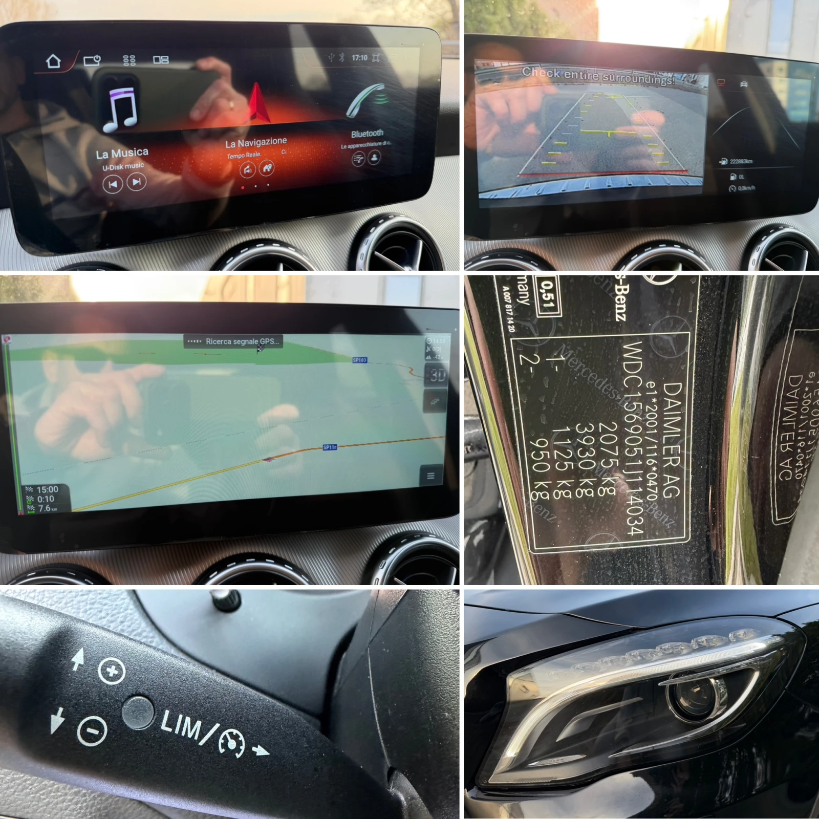 Mercedes-Benz GLA 220 220CDI LED 4MATIC NAVI AUTOMATIC, снимка 17 - Автомобили и джипове - 53939939