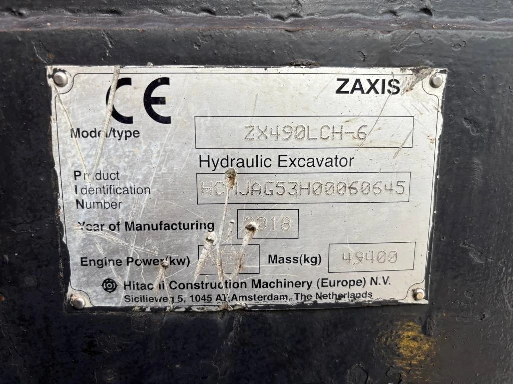  Hitachi ZX 490 LC H-6 | Mobile.bg   17