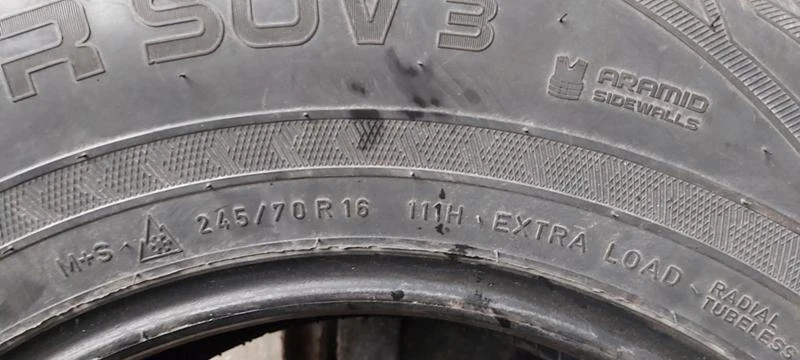 Гуми Зимни 245/70R16, снимка 6 - Гуми и джанти - 30948169