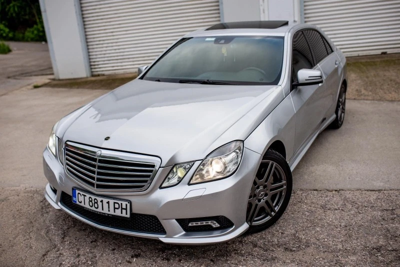 Mercedes-Benz E 500 Мерцедес Е550* 2010 Газ* Бензин, снимка 2 - Автомобили и джипове - 49134262