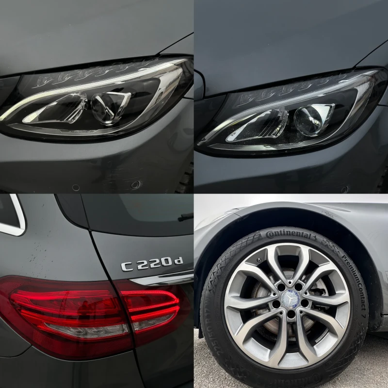 Mercedes-Benz C 220 * Avantgarde* LED* Keyless * 7G * , снимка 9 - Автомобили и джипове - 49237429