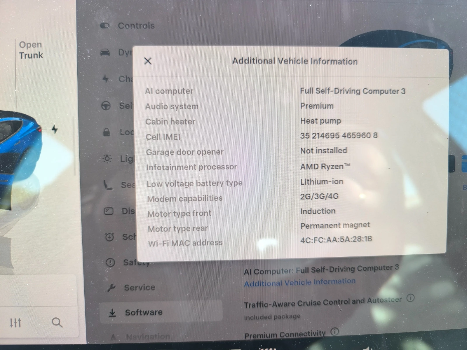 Tesla Model 3 Performance AWD 93% SoH, снимка 10 - Автомобили и джипове - 56006800