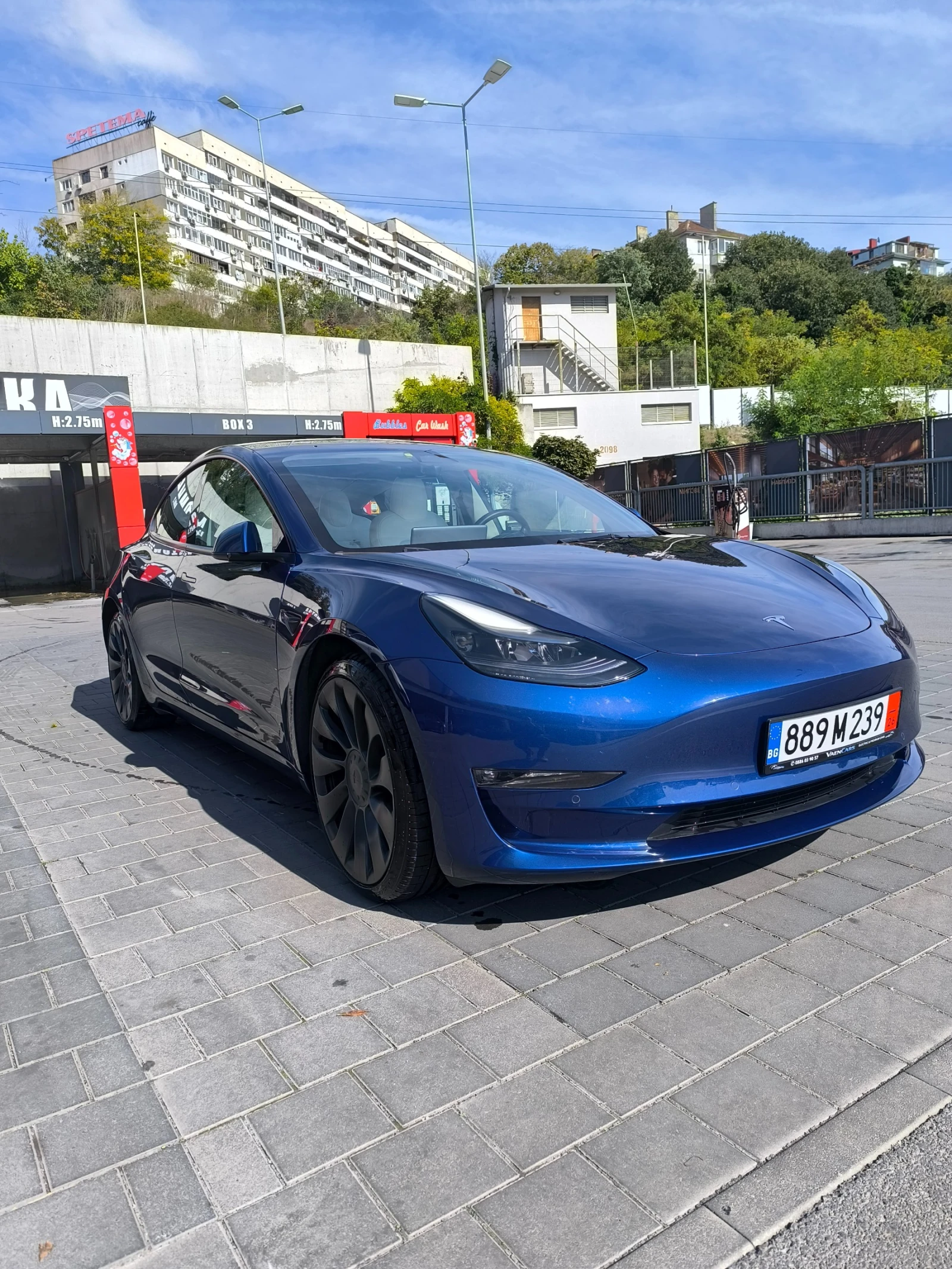 Tesla Model 3 Performance AWD 93% SoH, снимка 2 - Автомобили и джипове - 56006800