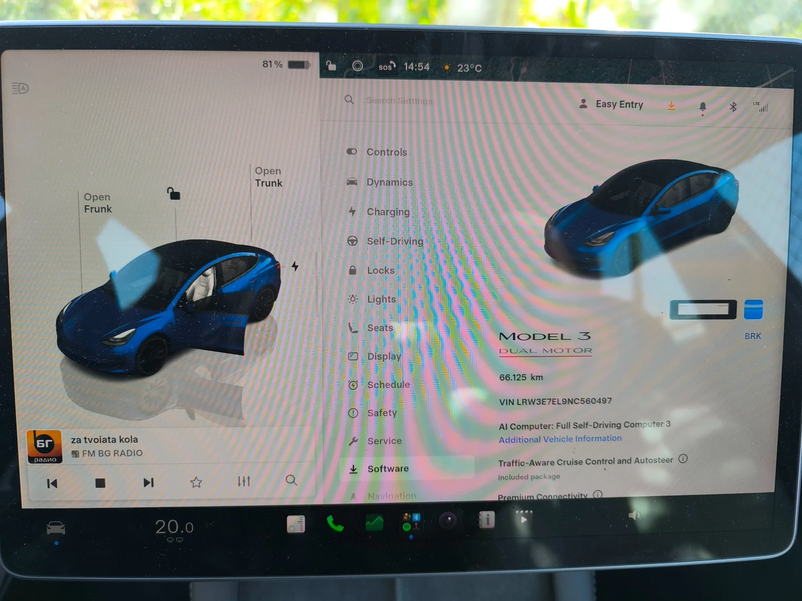 Tesla Model 3 Performance AWD 93% SoH, снимка 8 - Автомобили и джипове - 56006800