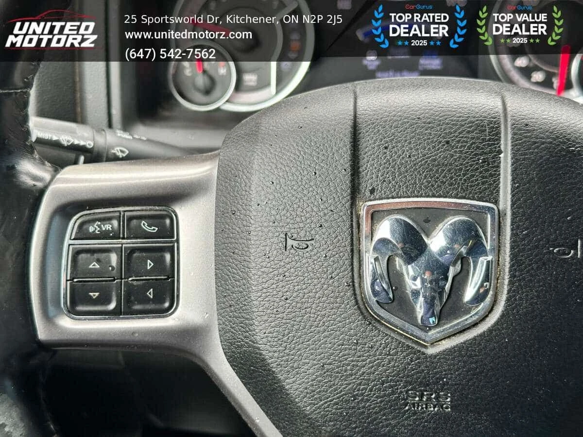 Dodge RAM 1500 * Warlock ~SAFETY CERTIFIED~NO ACCIDENTS~ 16 SERVI, снимка 16 - Автомобили и джипове - 54935054