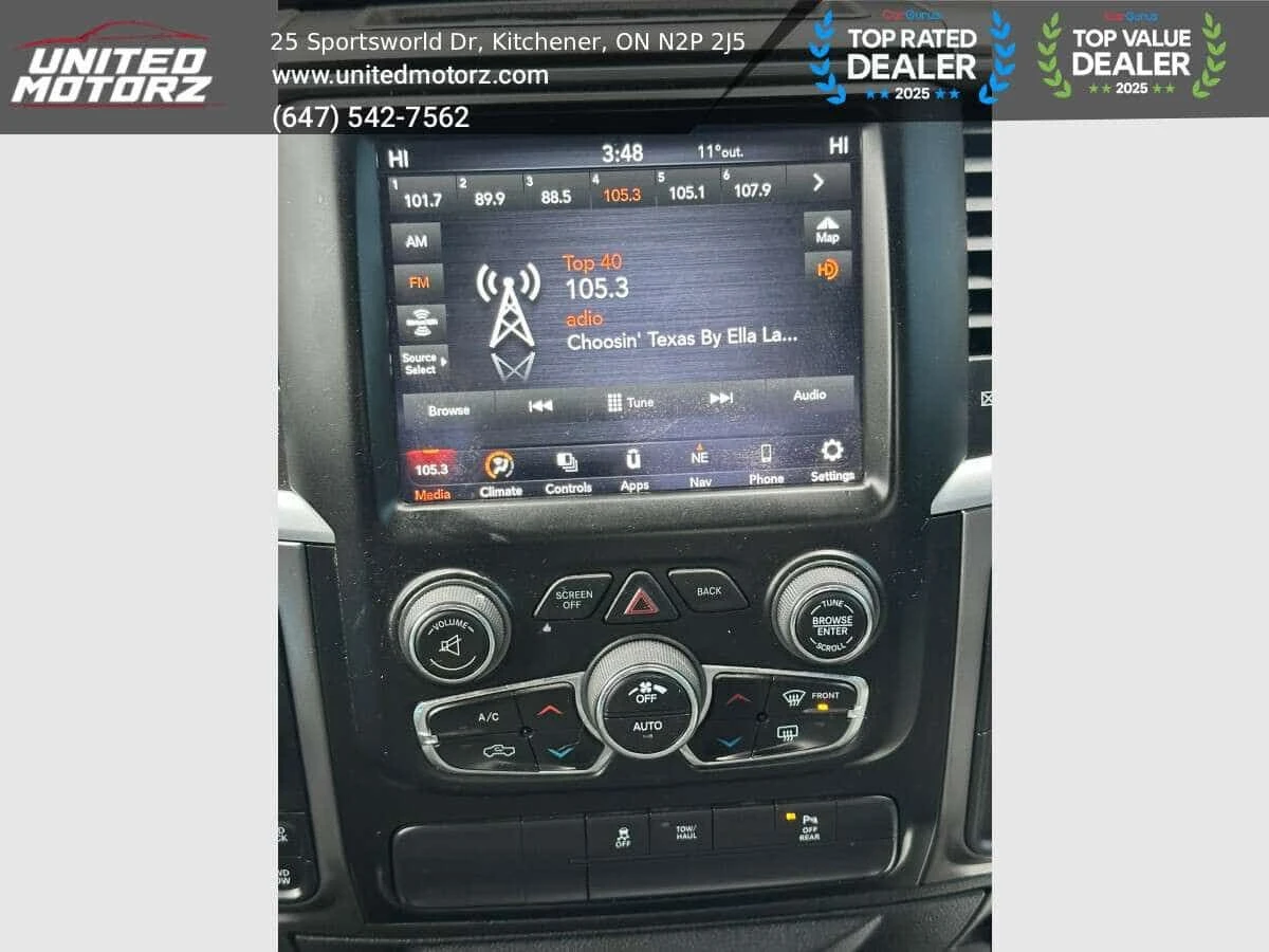 Dodge RAM 1500 * Warlock ~SAFETY CERTIFIED~NO ACCIDENTS~ 16 SERVI, снимка 15 - Автомобили и джипове - 54935054