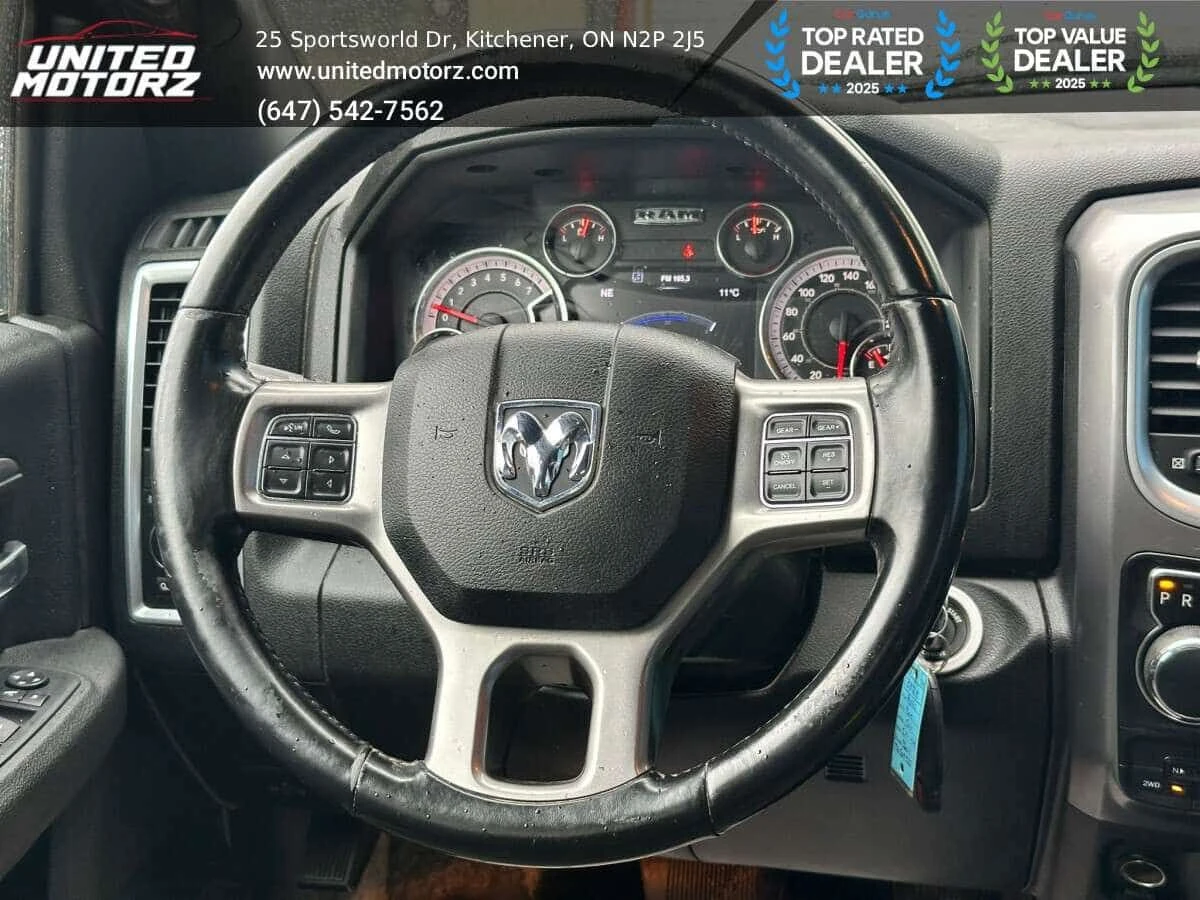 Dodge RAM 1500 * Warlock ~SAFETY CERTIFIED~NO ACCIDENTS~ 16 SERVI, снимка 10 - Автомобили и джипове - 54935054