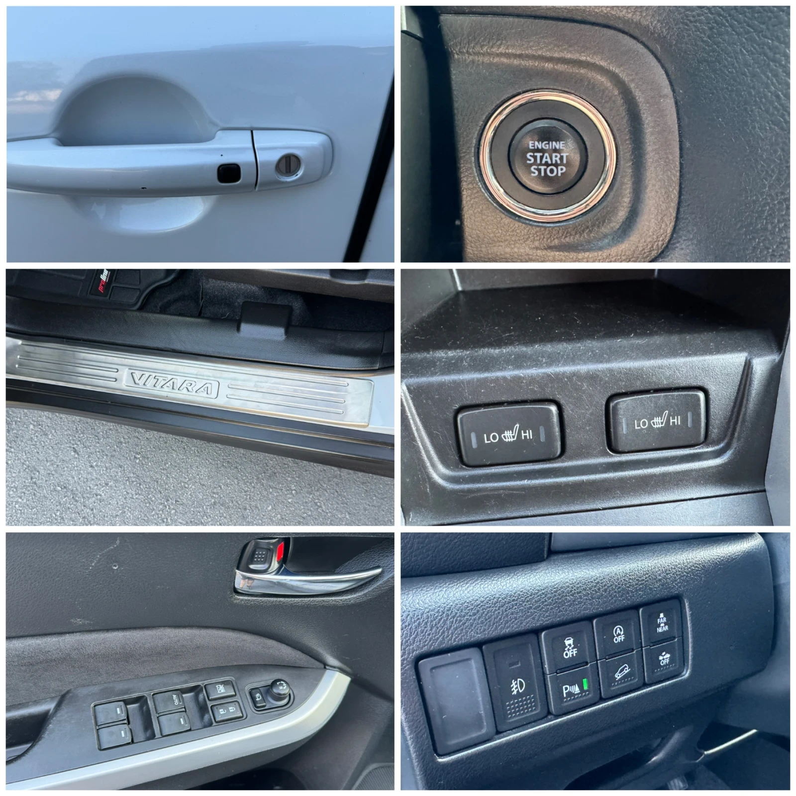 Suzuki Vitara 1.6D 120k.c. ALL GRIP * Navi * Кожа * Алкантара, снимка 13 - Автомобили и джипове - 55135160