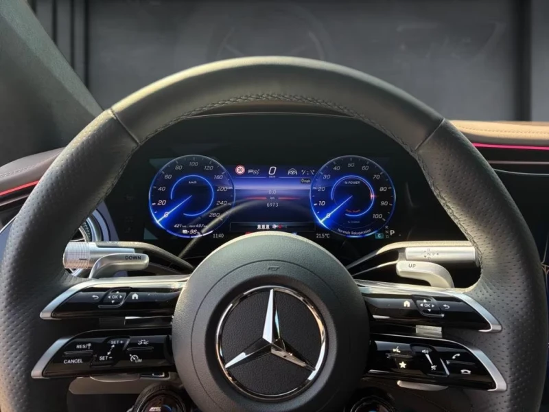 Mercedes-Benz EQS 53/AMG/658HP/PANO/DISTR./BURM/MEMO/AHK/360/341gpr, снимка 10 - Автомобили и джипове - 51755346