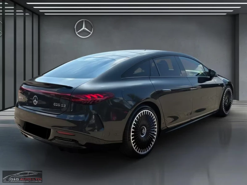 Mercedes-Benz EQS 53/AMG/658HP/PANO/DISTR./BURM/MEMO/AHK/360/341gpr, снимка 4 - Автомобили и джипове - 51755346