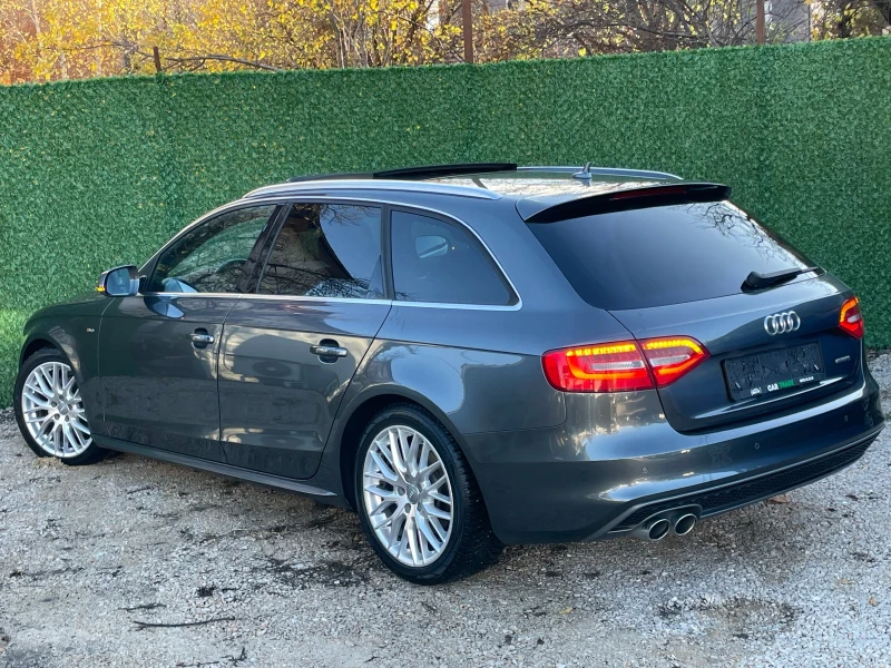 Audi A4 2.0TDI/190hp/3xS-line/B&O/ПАНОРАМА/DISTRONIC/, снимка 8 - Автомобили и джипове - 52394530