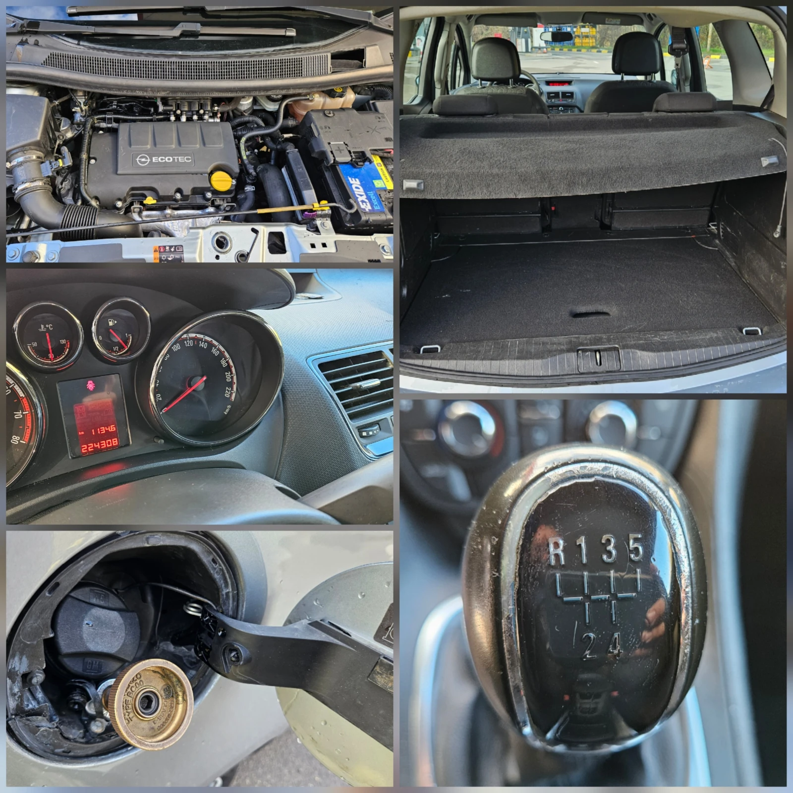 Opel Meriva 1.4 GAZ/FACELIFT/KLIMA | Mobile.bg   16