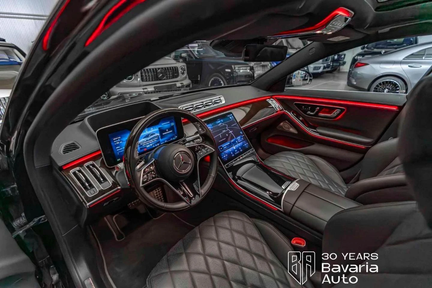 Mercedes-Benz S 450 4MATIC Long  AMG Line Panorama, снимка 9 - Автомобили и джипове - 54986635