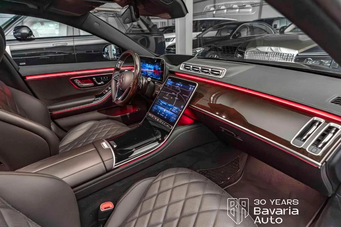 Mercedes-Benz S 450 4MATIC Long  AMG Line Panorama, снимка 15 - Автомобили и джипове - 54986635