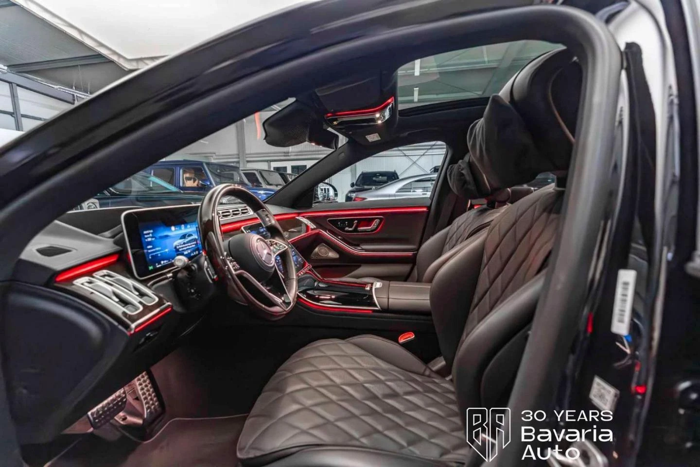 Mercedes-Benz S 450 4MATIC Long  AMG Line Panorama, снимка 10 - Автомобили и джипове - 54986635