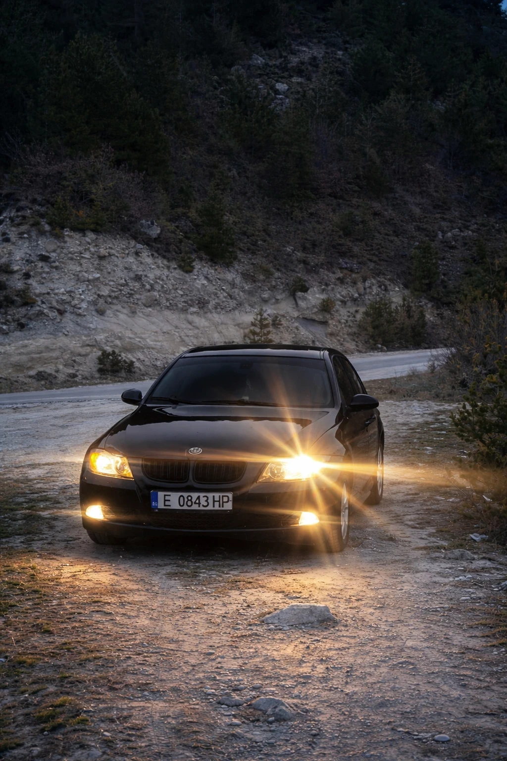 BMW 320 Затъмнена изцяло ветробрани генерация с спортно гр, снимка 11 - Автомобили и джипове - 55131139