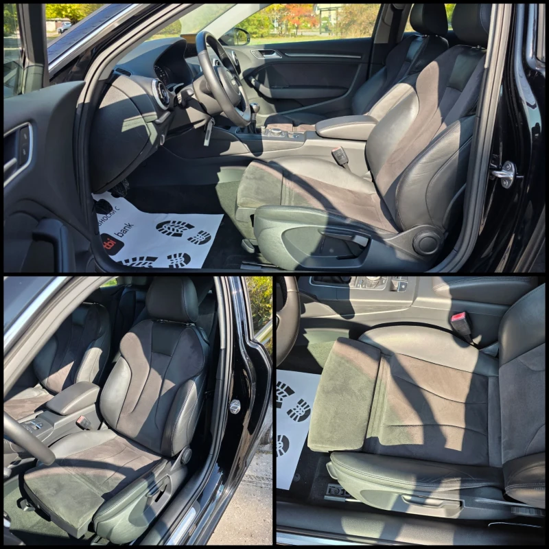 Audi A3 2.0TDI/SPORT-LINE/LED/ALCANTAR/РЕАЛНИ КМ/, снимка 5 - Автомобили и джипове - 52156750