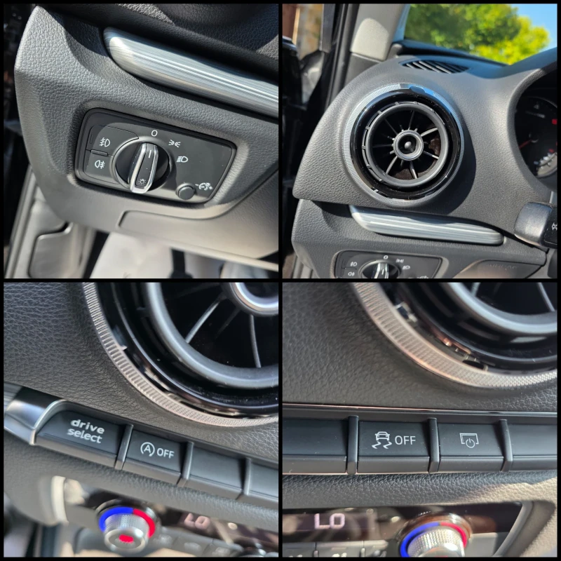 Audi A3 2.0TDI/SPORT-LINE/LED/ALCANTAR/РЕАЛНИ КМ/, снимка 12 - Автомобили и джипове - 52156750