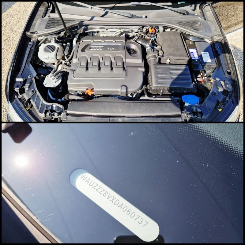 Audi A3 2.0TDI/SPORT-LINE/LED/ALCANTAR/РЕАЛНИ КМ/, снимка 15 - Автомобили и джипове - 52156750