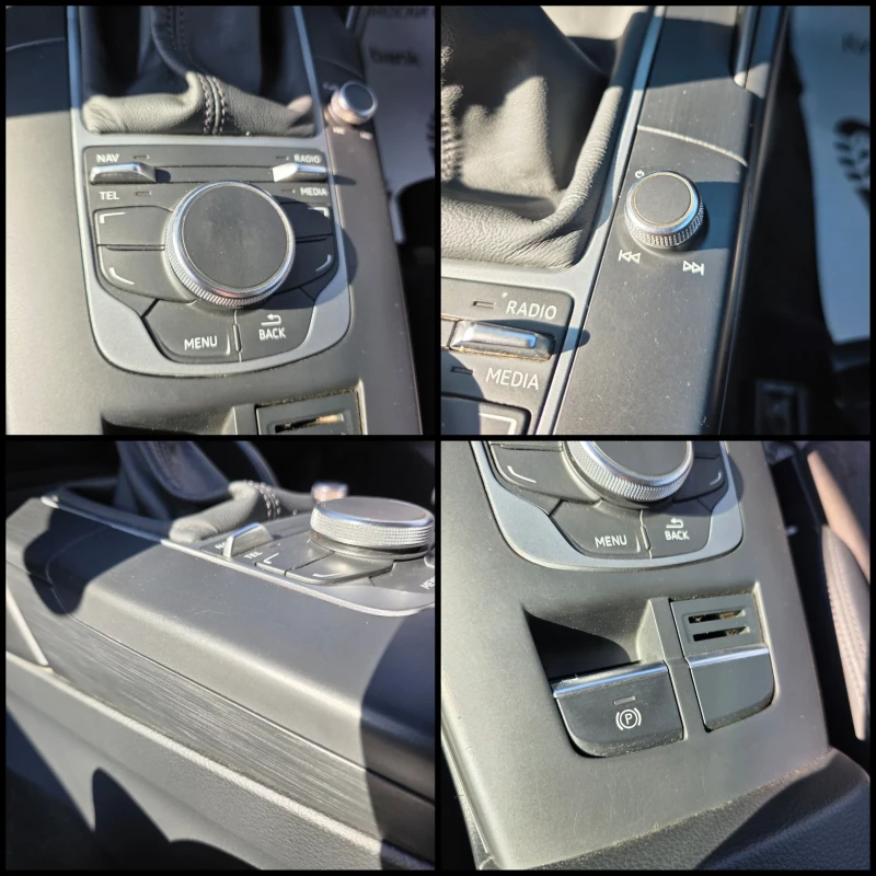 Audi A3 2.0TDI/SPORT-LINE/LED/ALCANTAR/РЕАЛНИ КМ/, снимка 13 - Автомобили и джипове - 52156750