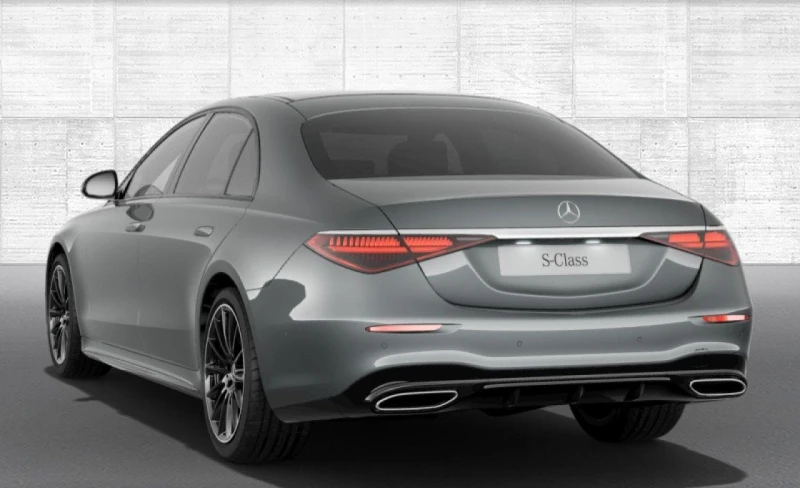 Mercedes-Benz S 450 d/AMG/4M/LONG/NIGHT/BURM/MANUFAKTUR/HEAD UP/360/, снимка 4 - Автомобили и джипове - 53348436