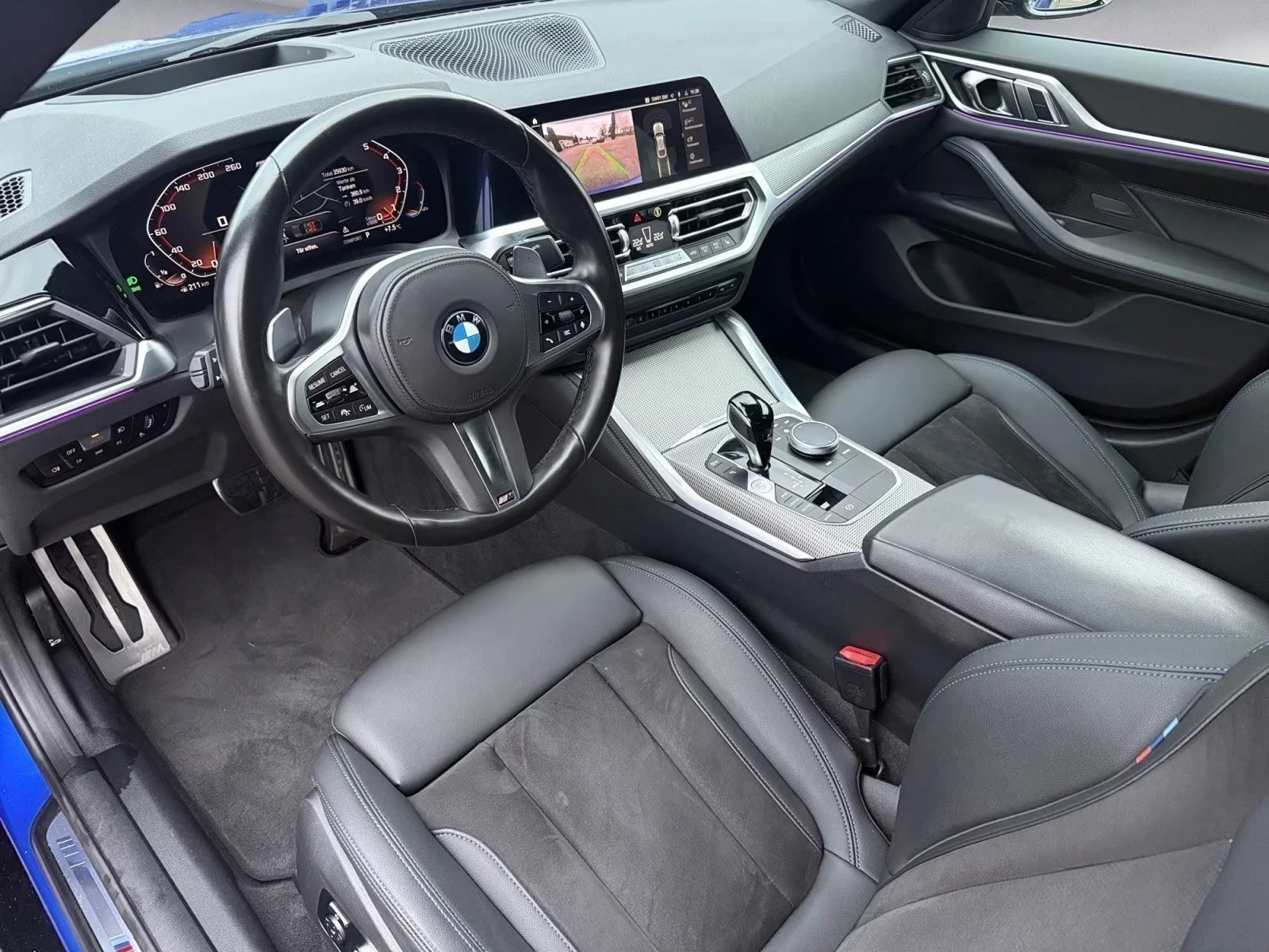 BMW 440 MSPORT/374HP/GRANCOUPE/HUD/CAM/HIFI/102z, снимка 9 - Автомобили и джипове - 53707102