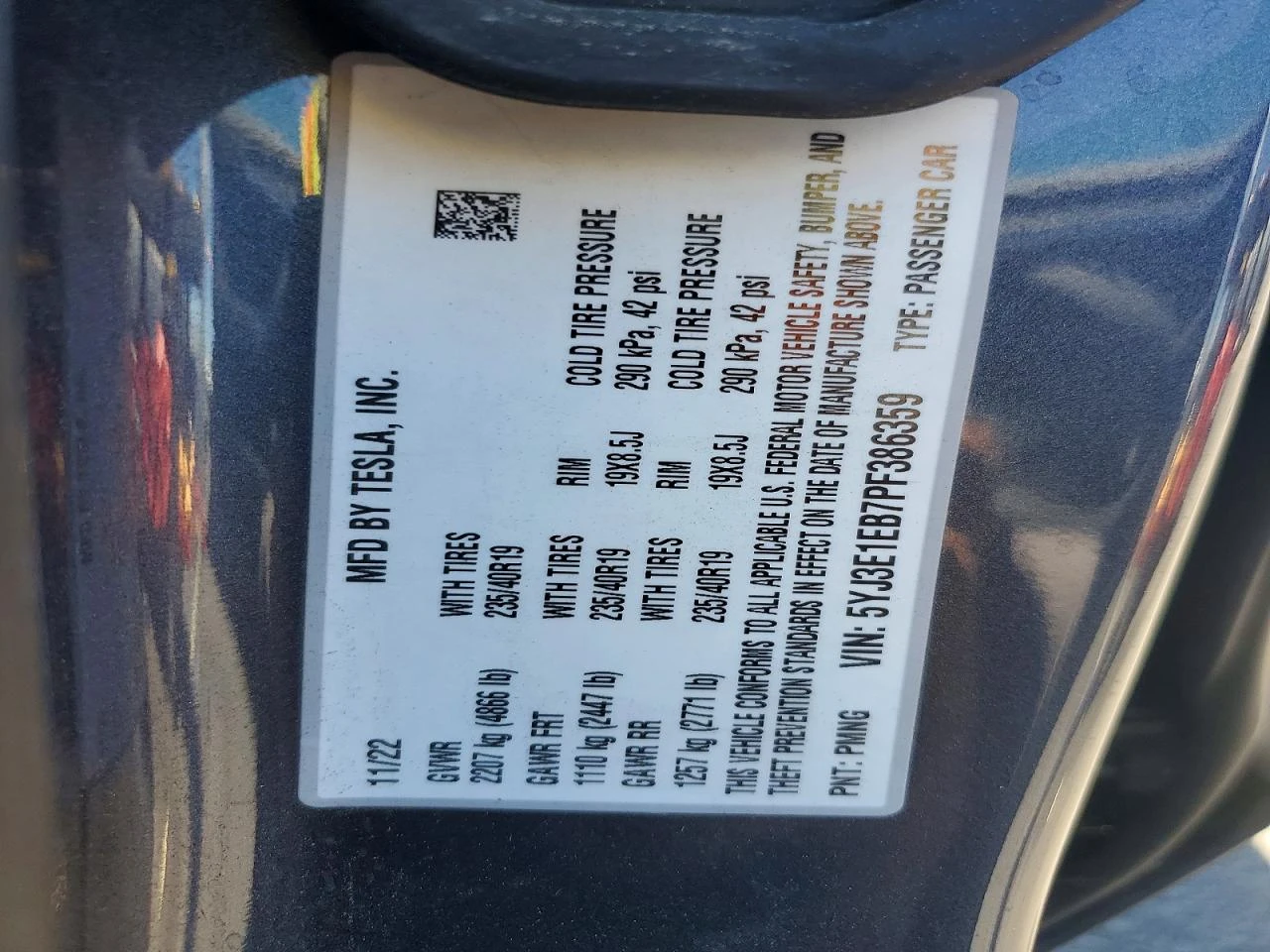 Tesla Model 3 LONG RANGE / AWD, снимка 13 - Автомобили и джипове - 55342585