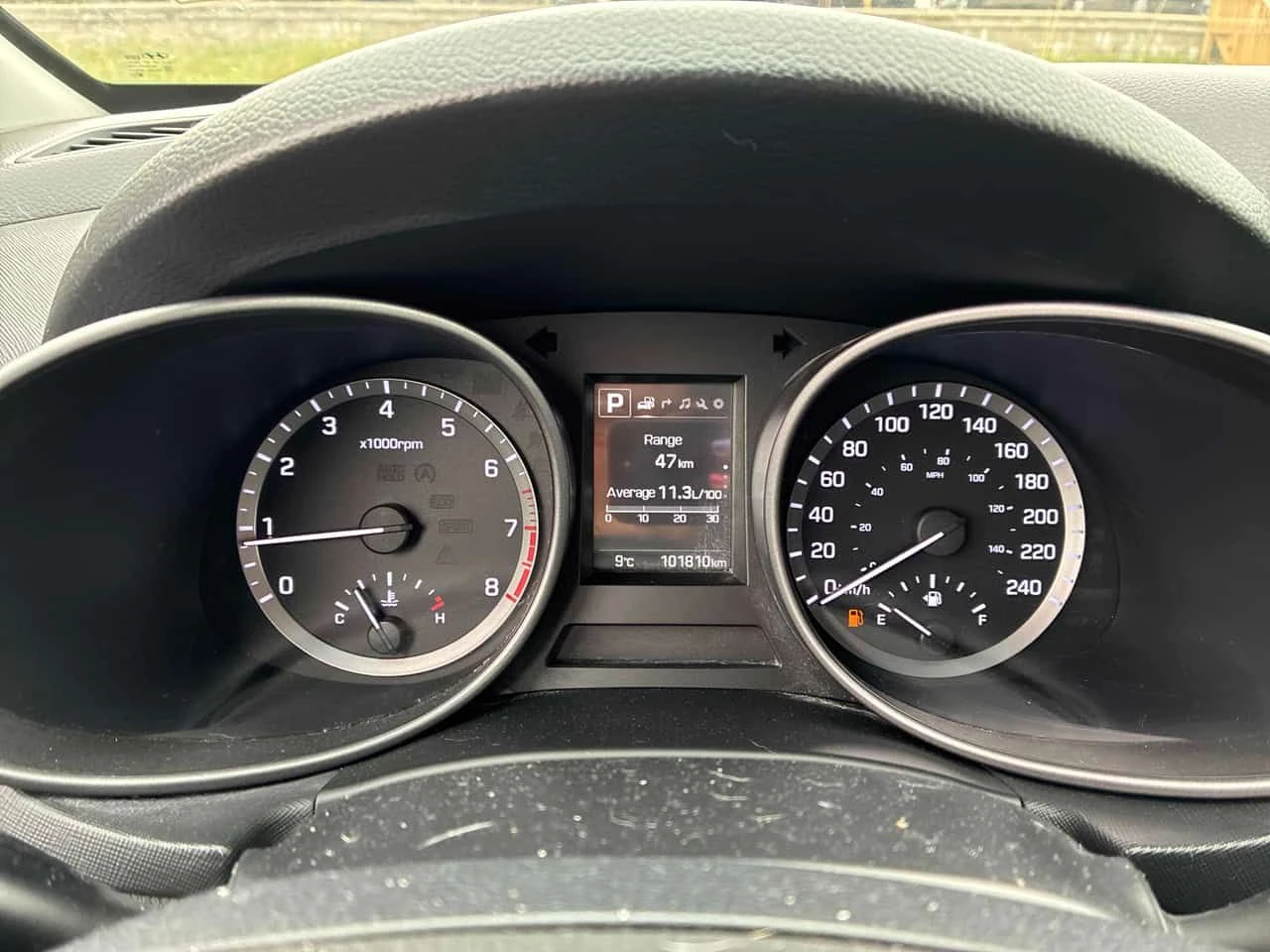 Hyundai Santa fe Luxury * ПОДГРЕВ * ОТ ПРЕДСТАВИТЕЛСТВО, снимка 9 - Автомобили и джипове - 54398119
