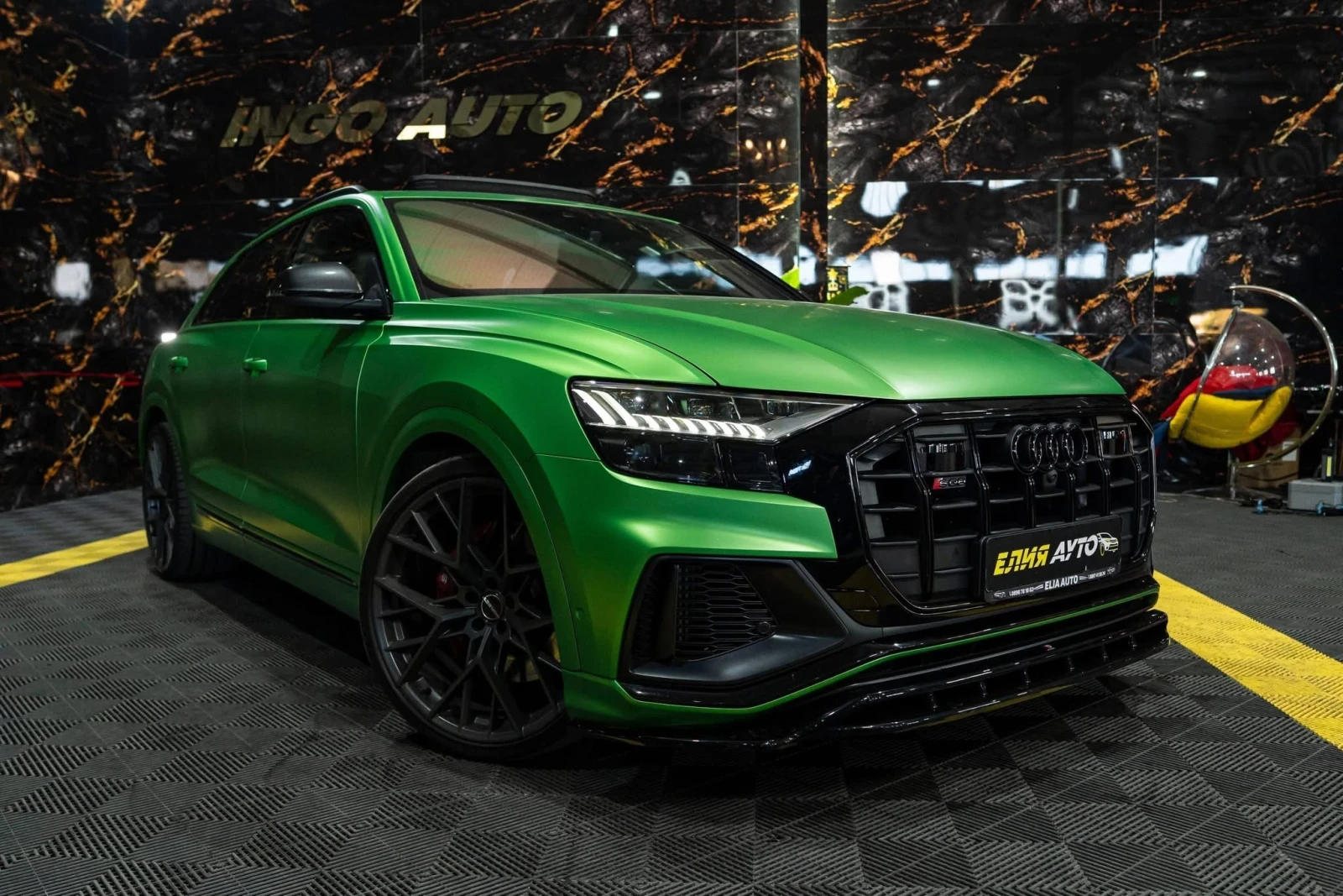 Audi SQ8 4.0D V8 MATRIX ПАНО HUD B&O ЛИЗИНГ 100% , снимка 4 - Автомобили и джипове - 56747424
