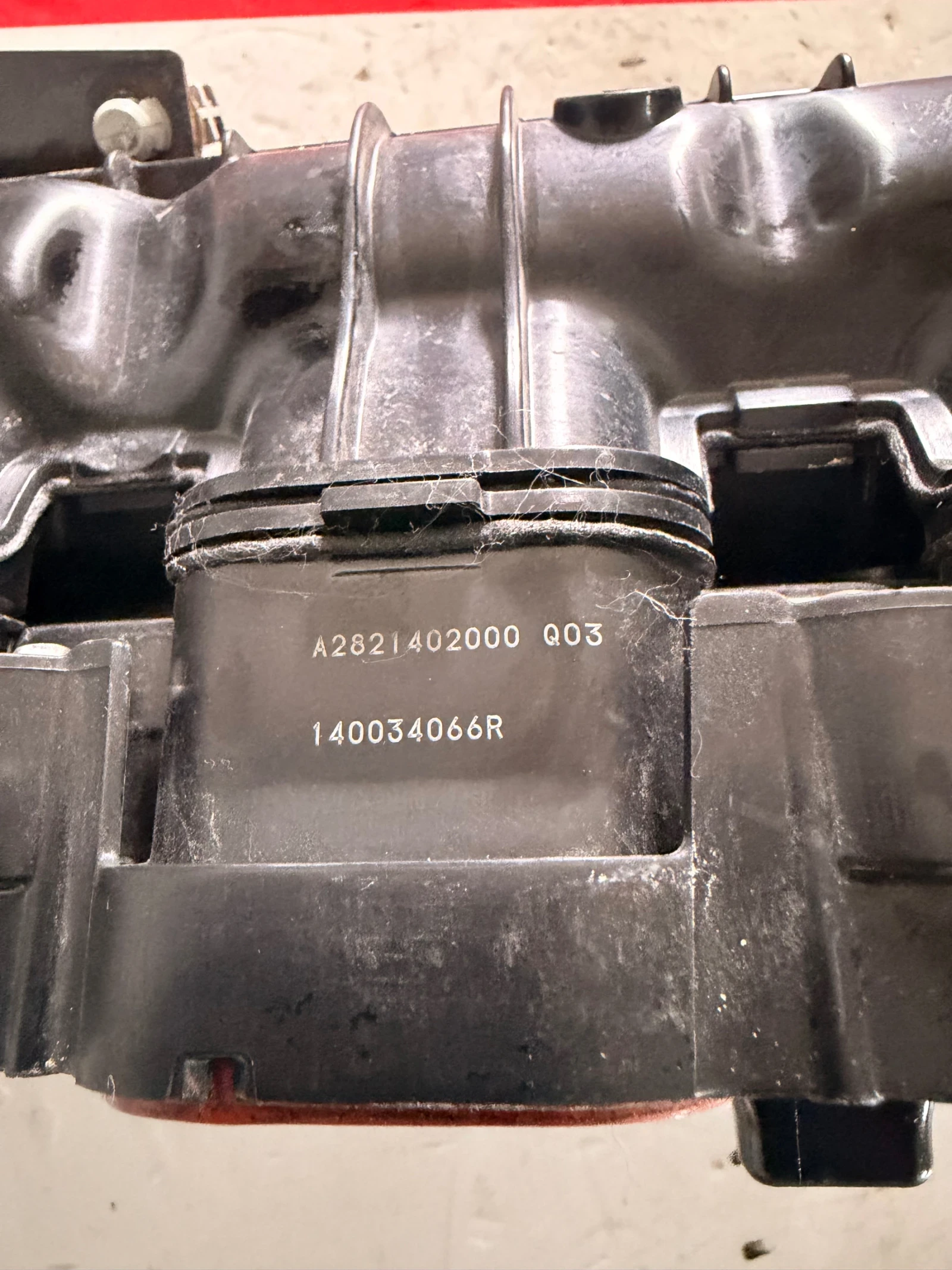140034066R A2821402000 всмукателен колектор Renault NISSAN DACIA 1.3Tce 140034066R, снимка 2 - Части - 56231860