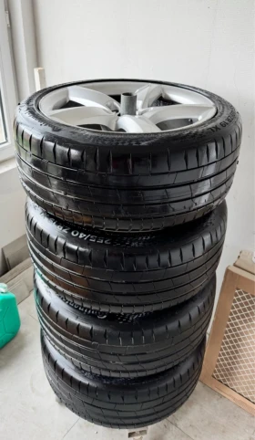 Гуми с джанти Continental 255/40R19, снимка 6 - Гуми и джанти - 52603991