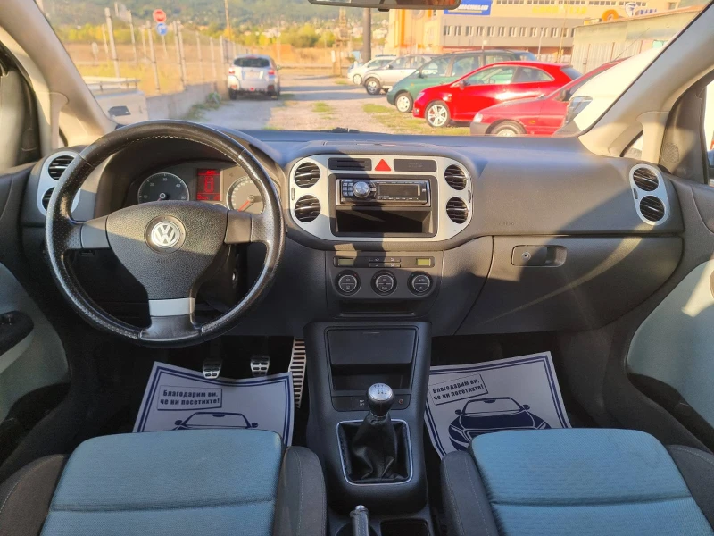VW Golf Plus 2.0 TDI BMM CROSS КЛИМАТРОНИК, снимка 10 - Автомобили и джипове - 51630740