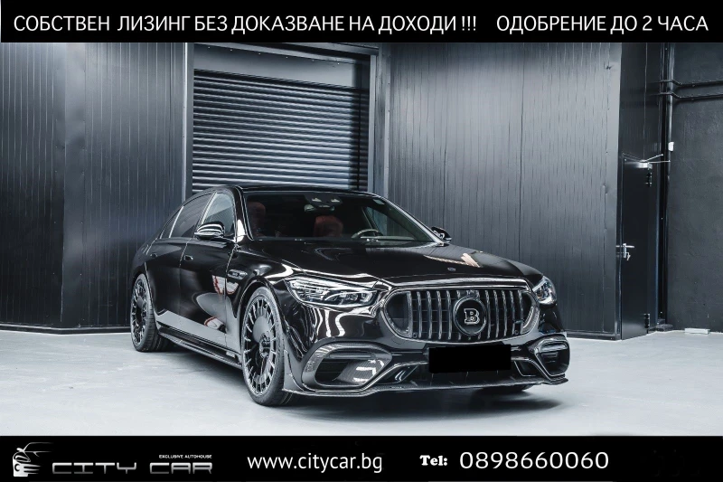 Mercedes-Benz S 63 AMG BRABUS B930/FULL CARBON/CERAMIC/BURM 4D/PANO/22/ - 287980 EUR - 20831863 1